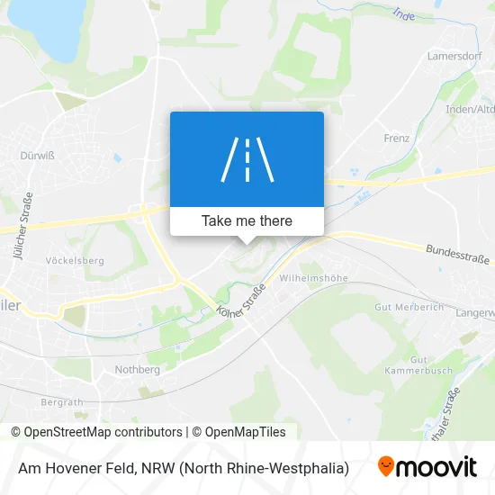 Am Hovener Feld map