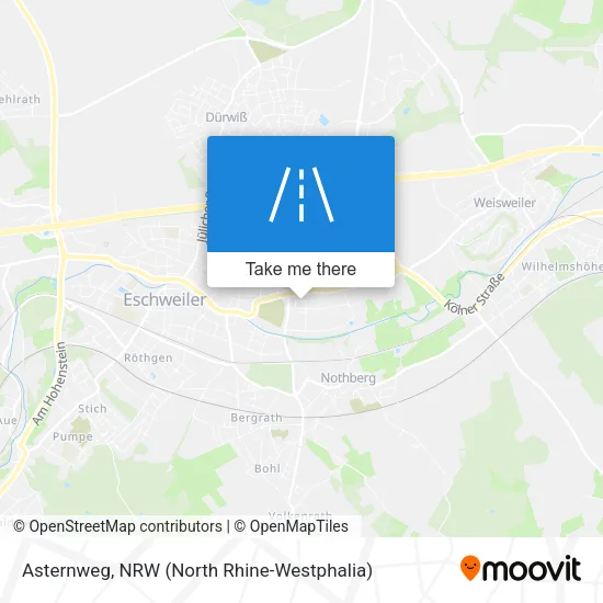 Карта Asternweg
