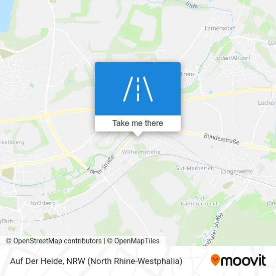 Карта Auf Der Heide