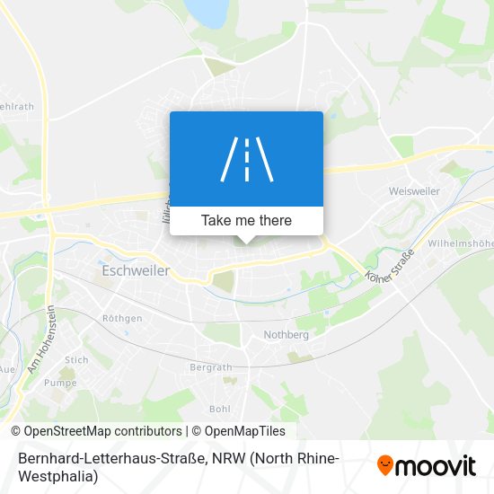 Bernhard-Letterhaus-Straße map