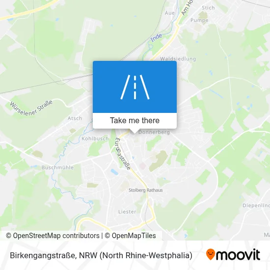 Birkengangstraße map