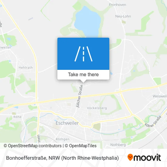 Карта Bonhoefferstraße