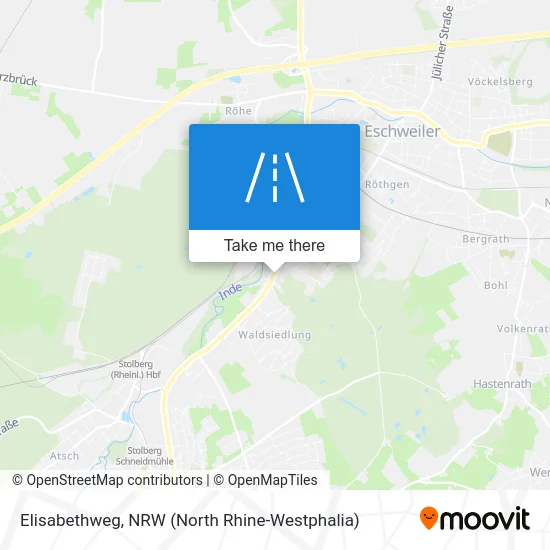 Elisabethweg map