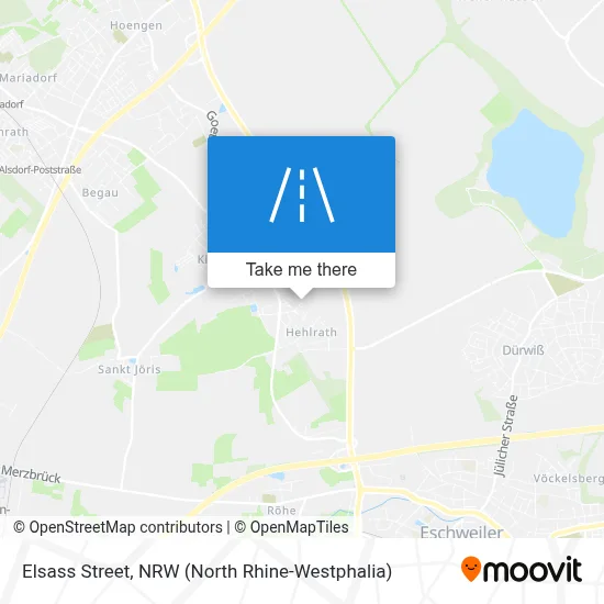 Elsassstraße map