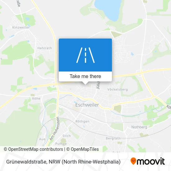 Карта Grünewaldstraße