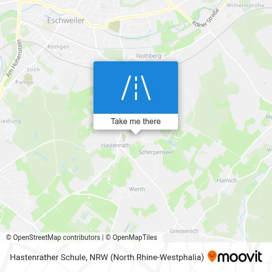 Hastenrather Schule map