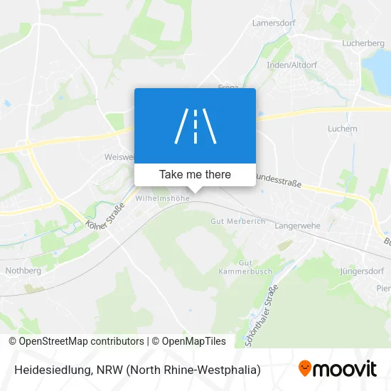 Карта Heidesiedlung
