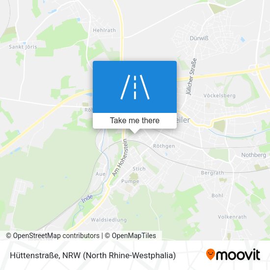Hüttenstraße map