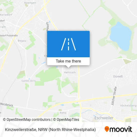 Kinzweilerstraße map