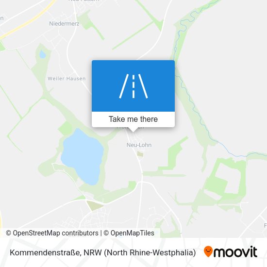 Kommendenstraße map