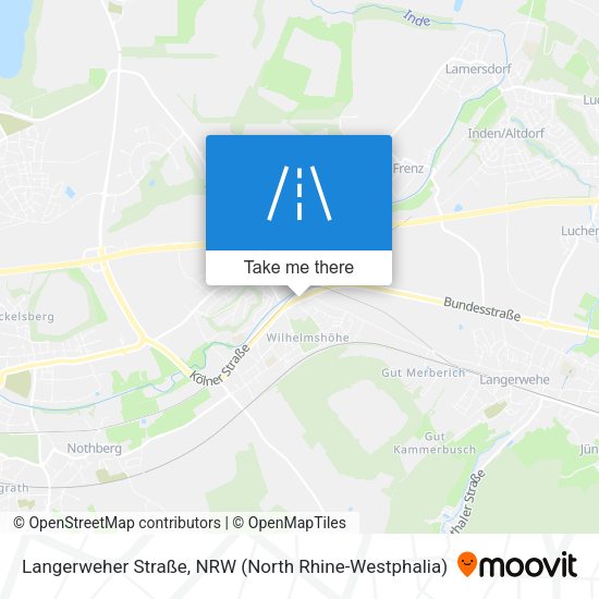 Langerweher Straße map