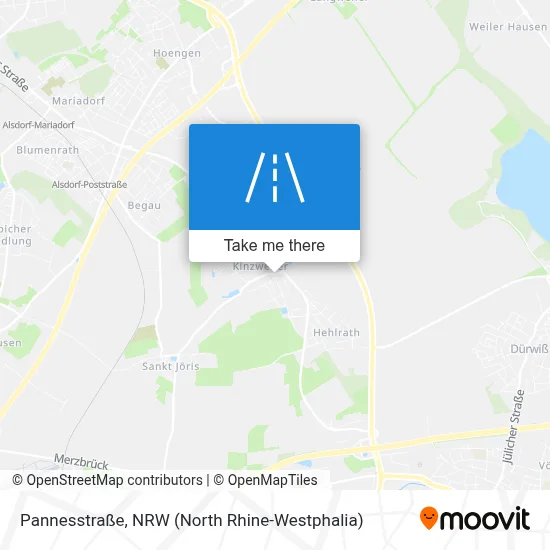 Pannesstraße map