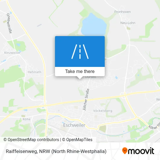 Raiffeisenweg map