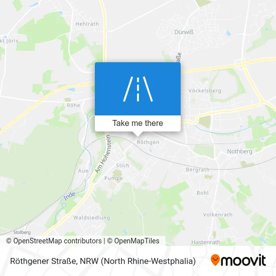 Röthgener Straße map