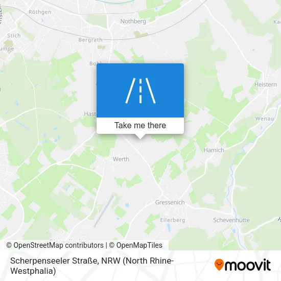 Карта Scherpenseeler Straße