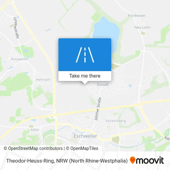 Theodor-Heuss-Ring map