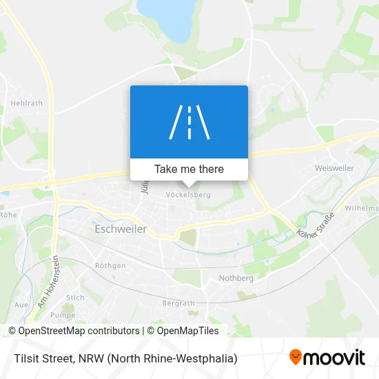 Tilsiter Straße map