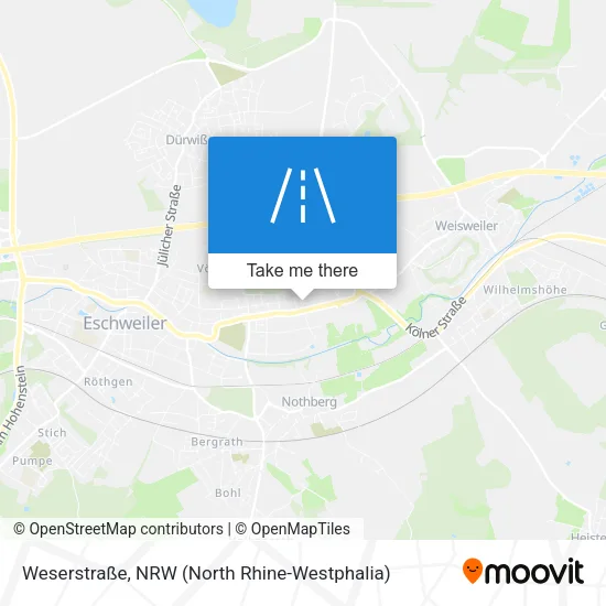 Weserstraße map