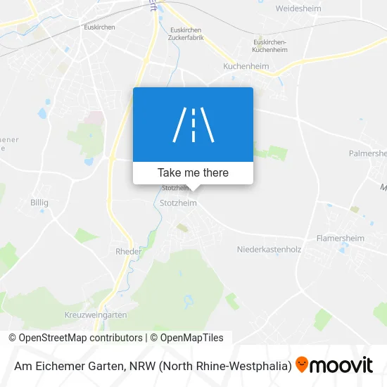 Карта Am Eichemer Garten