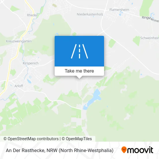 An Der Rasthecke map