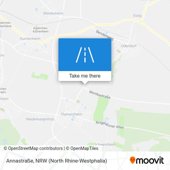 Annastraße map