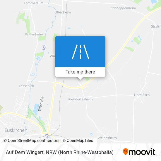 Карта Auf Dem Wingert