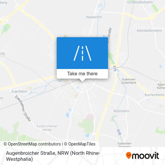 Augenbroicher Straße map