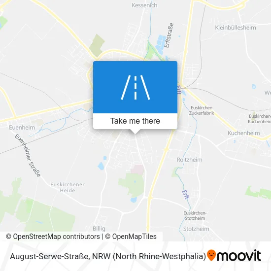 August-Serwe-Straße map