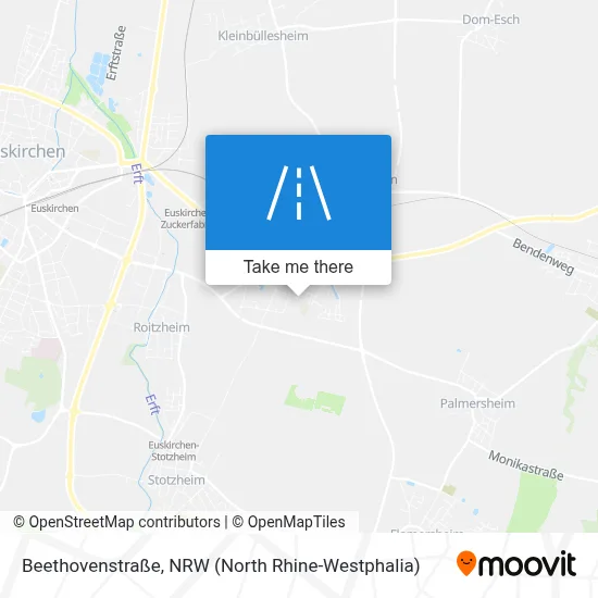 Beethovenstraße map