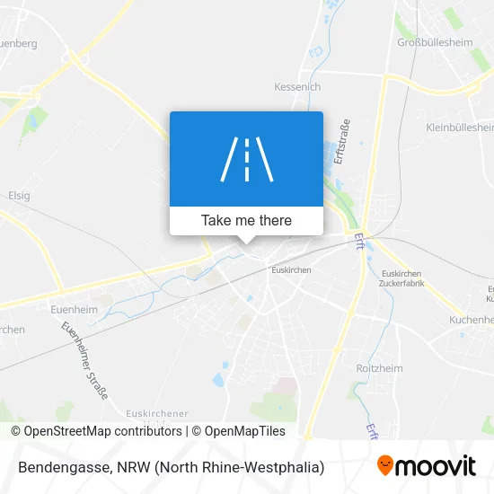 Bendengasse map