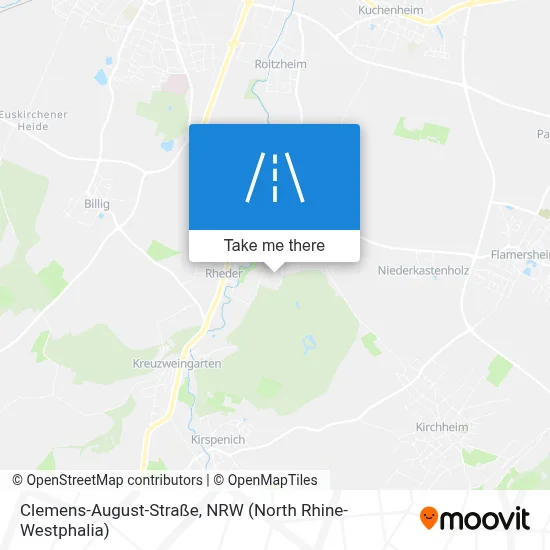 Clemens-August-Straße map