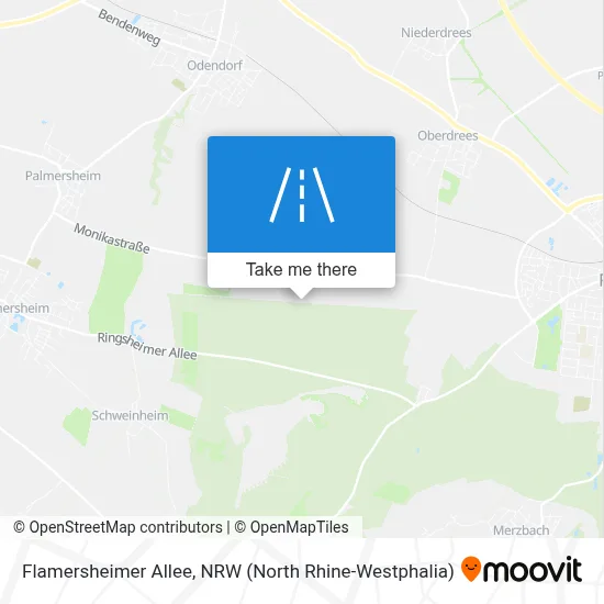 Flamersheimer Allee map