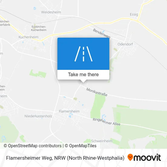 Flamersheimer Weg map