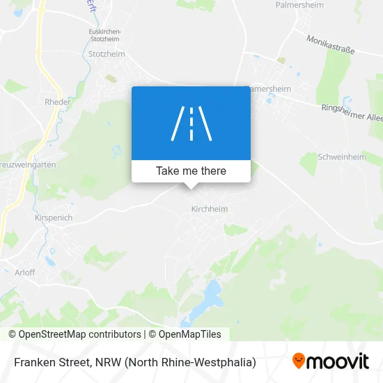 Frankenstraße map