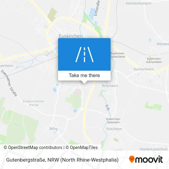 Gutenbergstraße map