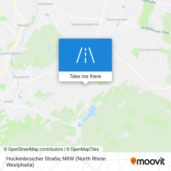 Hockenbroicher Straße map