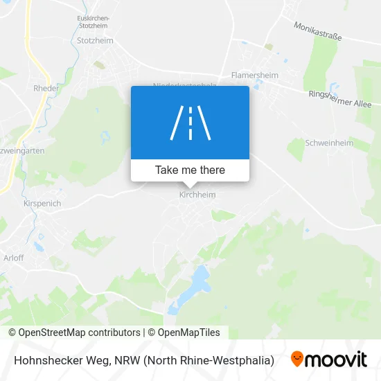 Карта Hohnshecker Weg