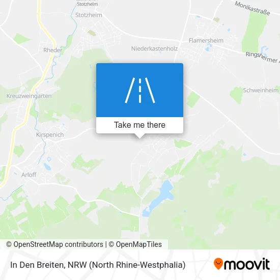 Карта In Den Breiten