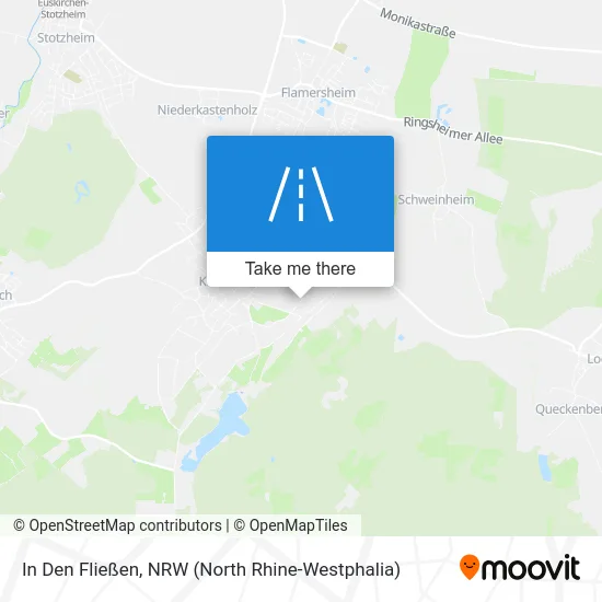 Карта In Den Fließen