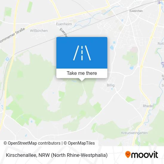 Карта Kirschenallee