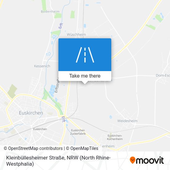 Kleinbüllesheimer Straße map
