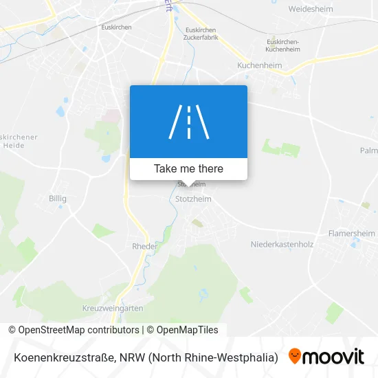 Карта Koenenkreuzstraße