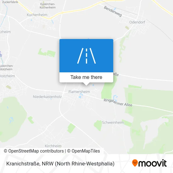 Карта Kranichstraße