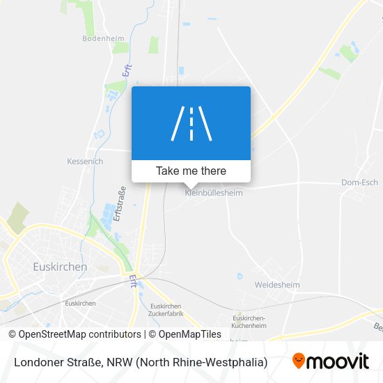Londoner Straße map