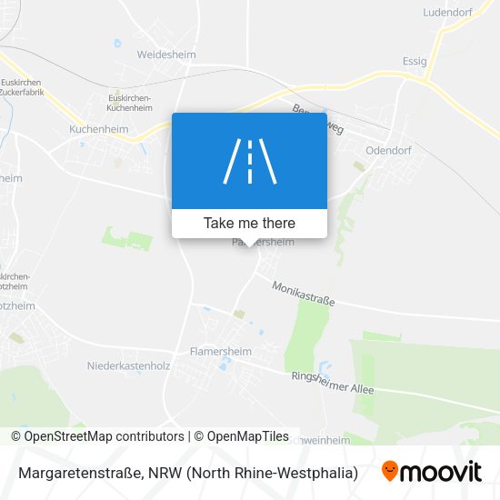 Margaretenstraße map