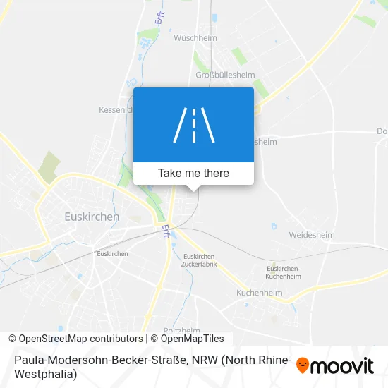 Карта Paula-Modersohn-Becker-Straße