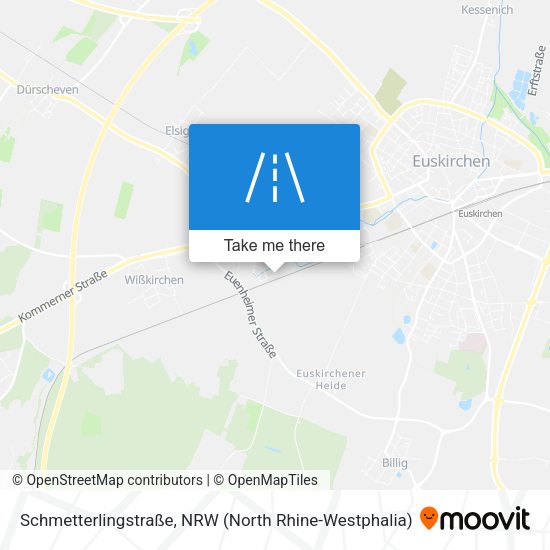 Schmetterlingstraße map