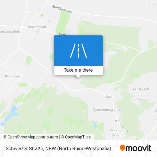 Schweizer Straße map
