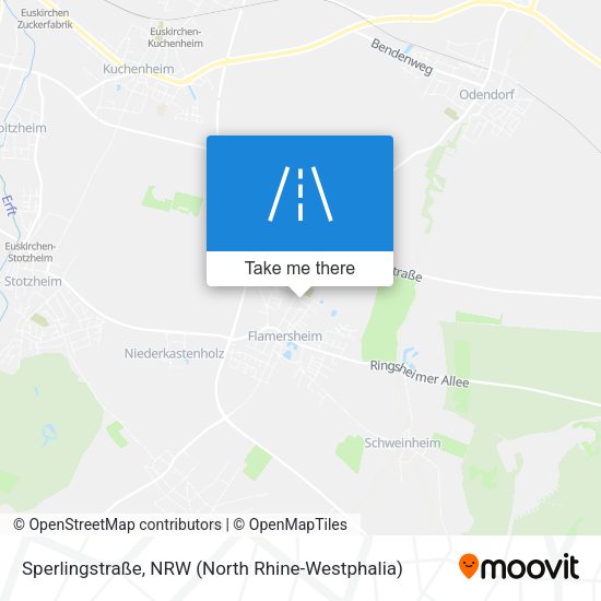 Sperlingstraße map
