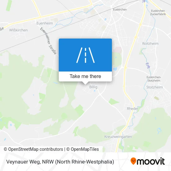 Карта Veynauer Weg